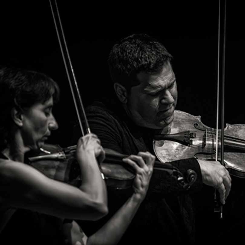 Vera Martínez Mehner i Abel Tomàs amb la Camerata