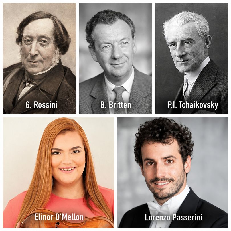 Rossini, Britten i Txaikovski