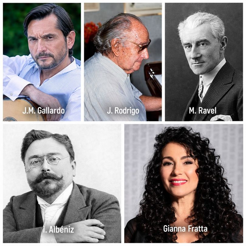Gallardo, Rodrigo, Ravel i Albéniz